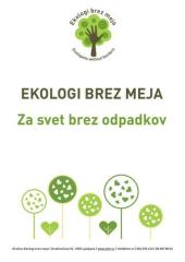 ekologi brez meja odpadki